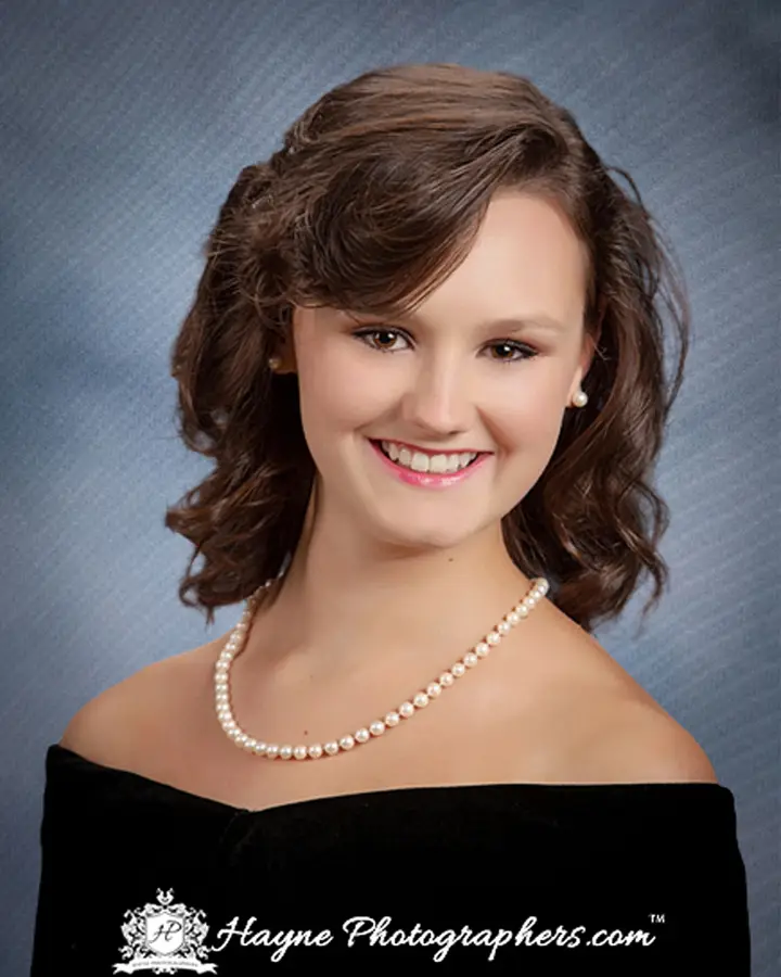 Senior Portrait Drape Photo